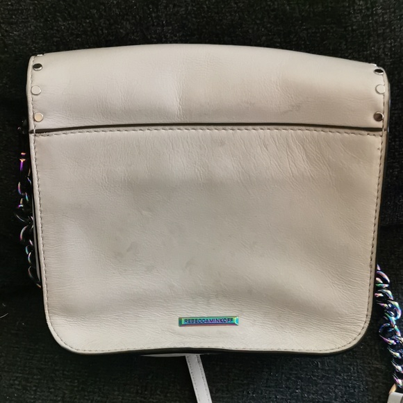 Rebecca Minkoff white studded purse - Picture 2 of 6